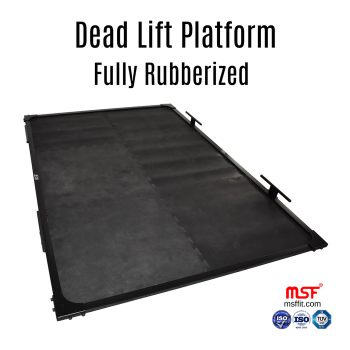 Dead Lift Platform Fully Rubberized