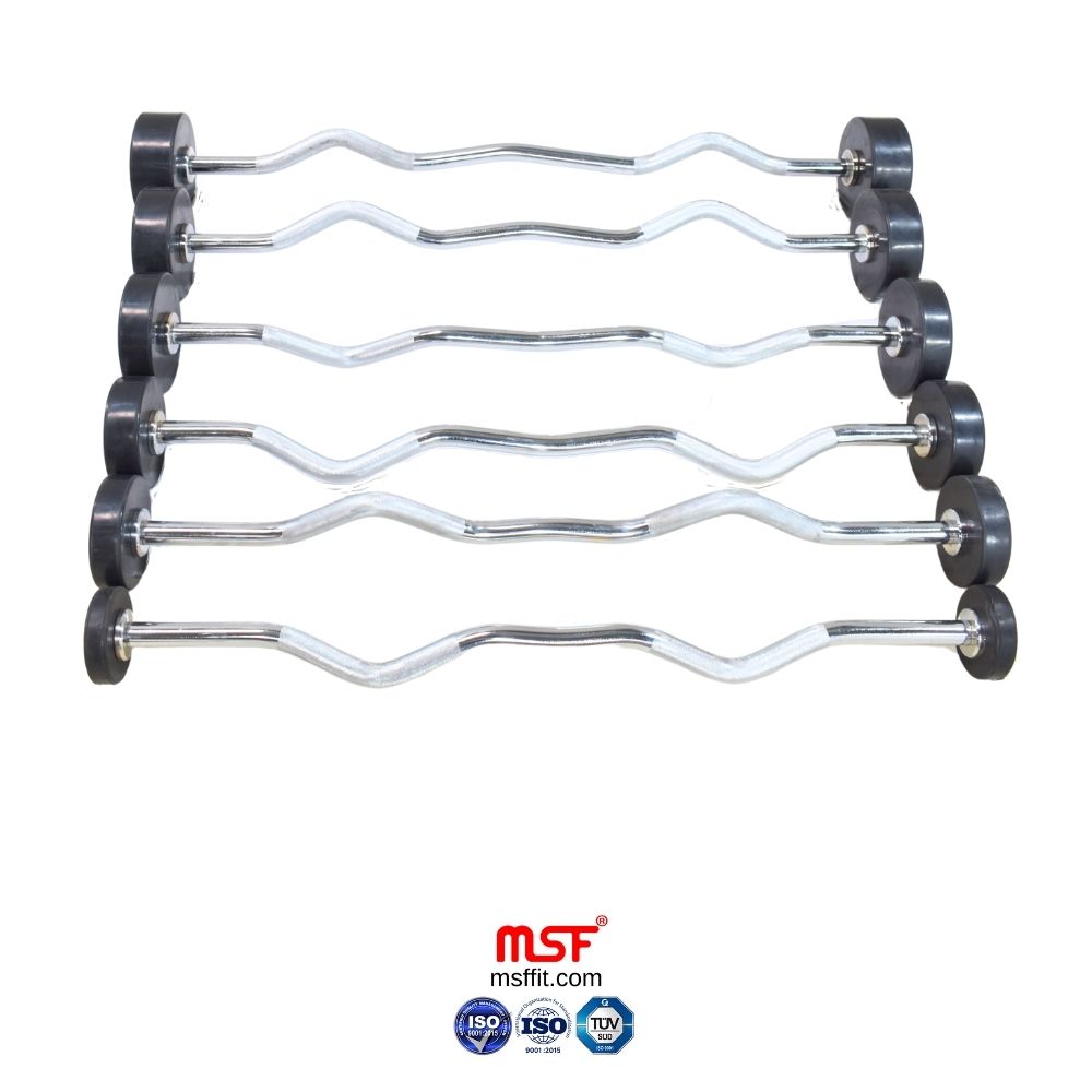 Fix E-Z (Zig Zag) Barbell TPR Coated