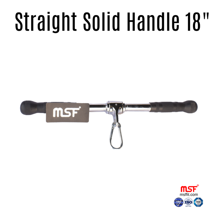 Straight Solid Handle 18"