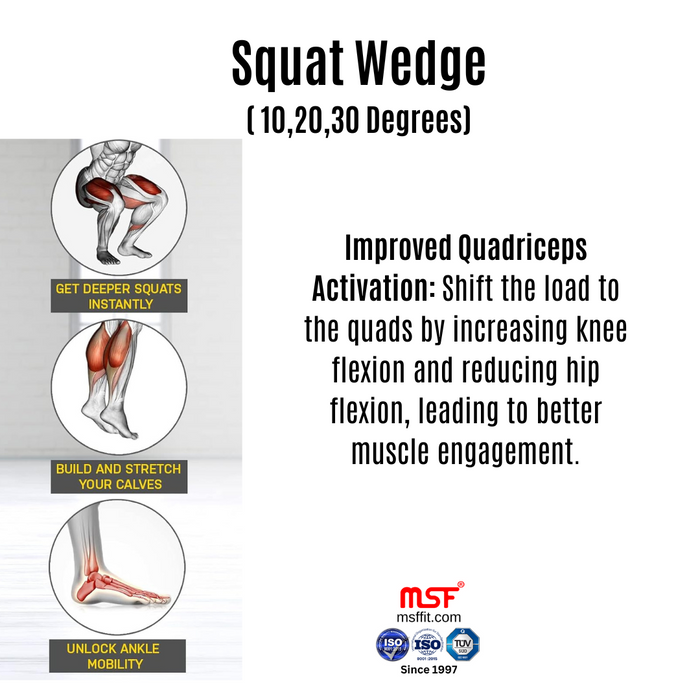 Squat Wedge (10,20,30 Degrees)