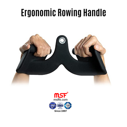 Ergonomic Rowing Mag Handle (12.6 inches Length)