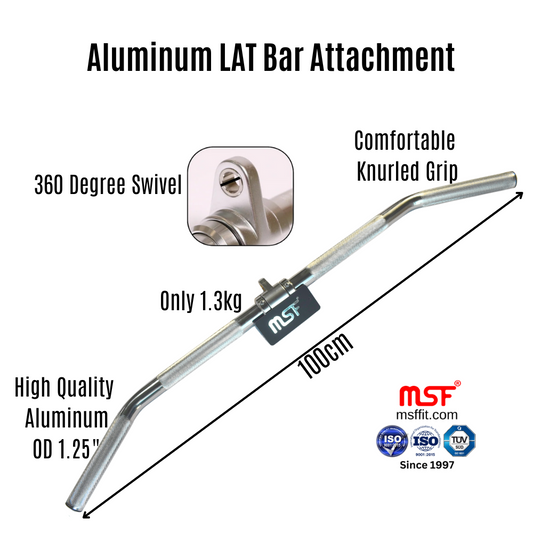 Aluminum Lat Bar Attachment