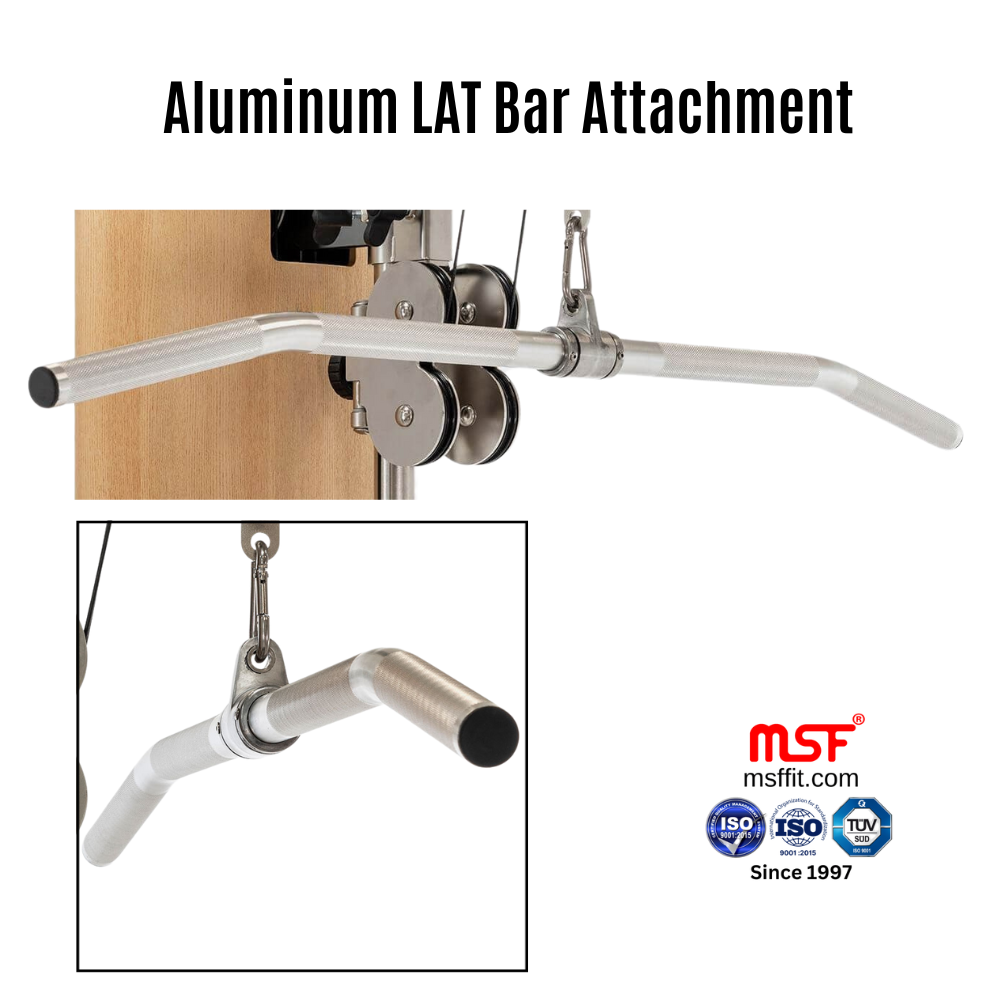 Aluminum Lat Bar Attachment