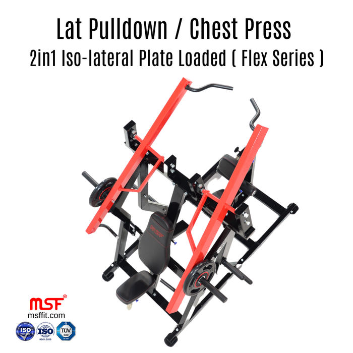 Lat Pulldown Incline Chest Press (Plate Loaded)