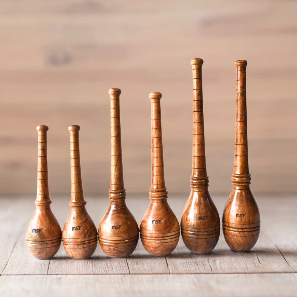 Wooden Bhim Gada (Mugdar)