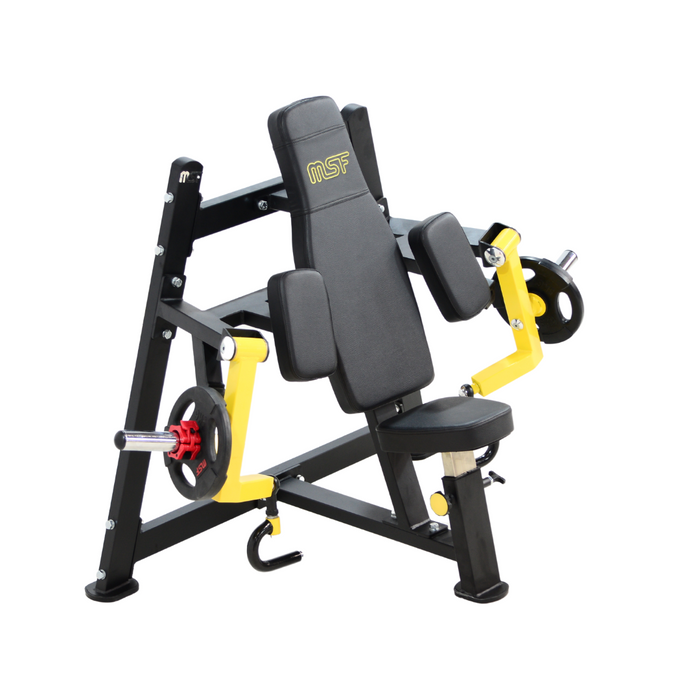 Biceps Curl Isolateral Plate Loaded machine