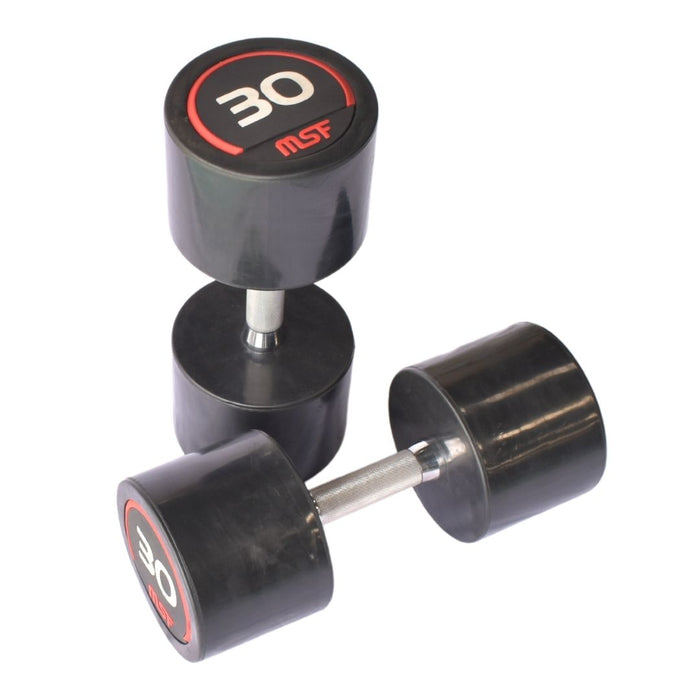 Dumbbell Round TPR Coated