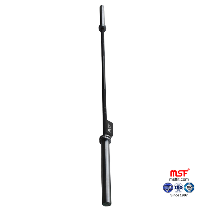 Olympic Barbell Black and Crome Color