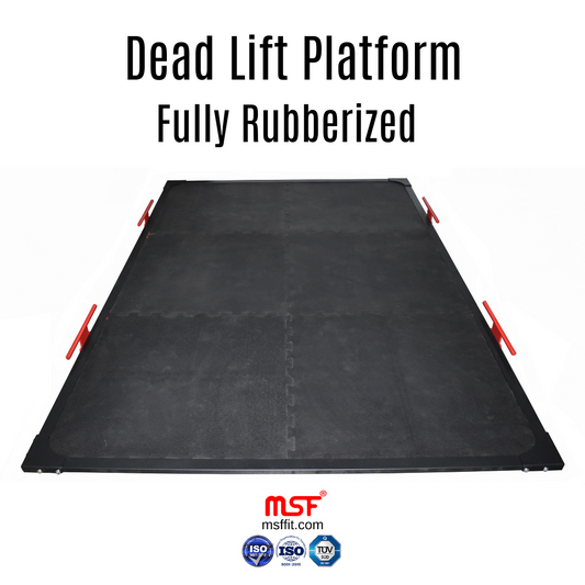 Dead Lift Platform Fully Rubberized