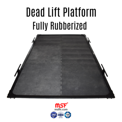 Dead Lift Platform Fully Rubberized