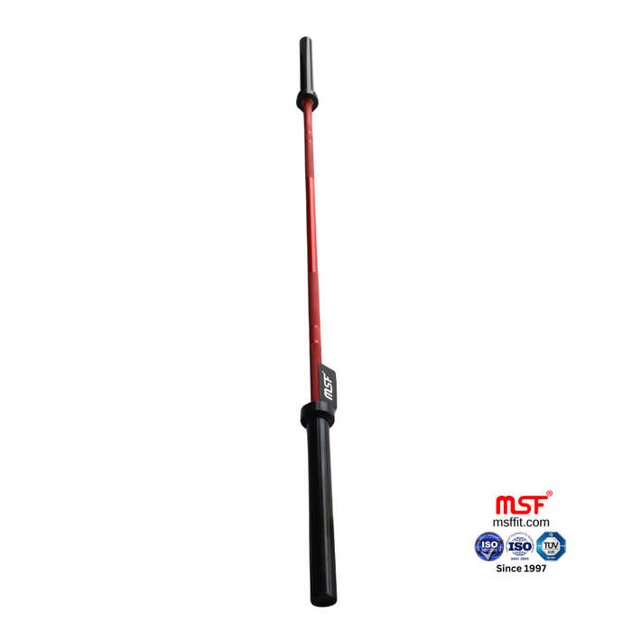 Olympic Barbell Red/Black Color