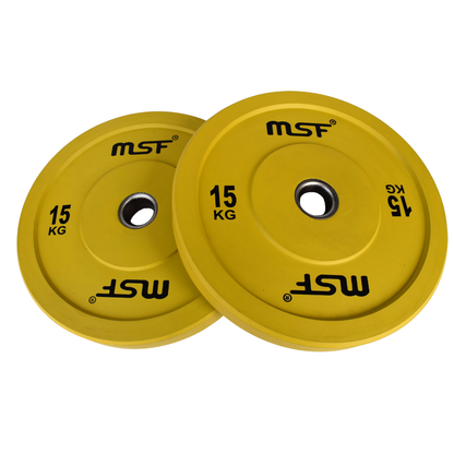 Color Rubber Bumper Plates (SS Ring)