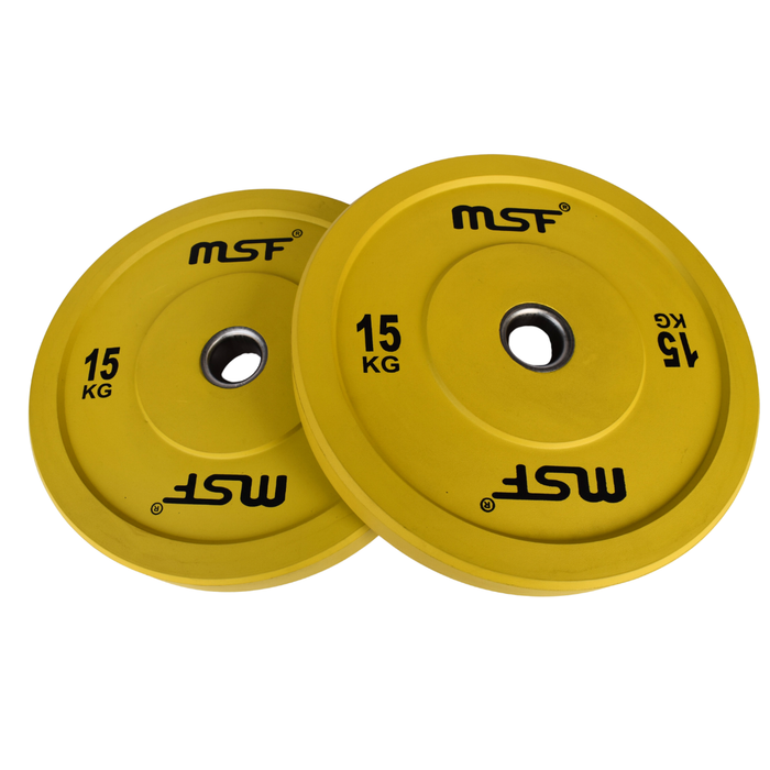 Color Rubber Bumper Plates (SS Ring)