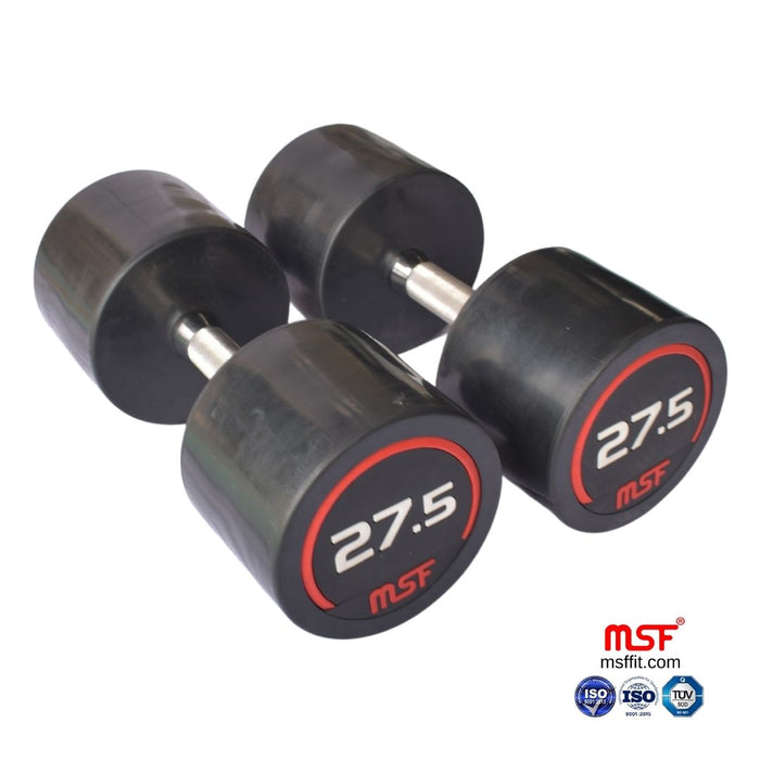 Dumbbell Round TPR Coated