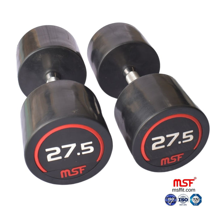 Dumbbell Round TPR Coated