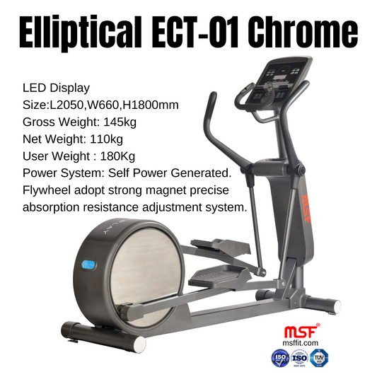 Elliptical Cross Trainer ECT-01 Chrome