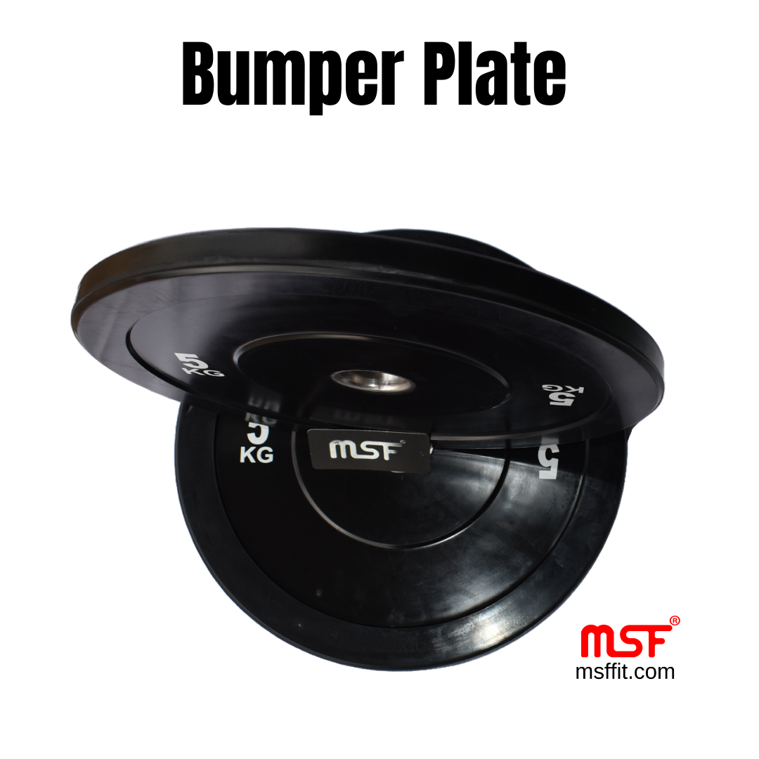 Black Rubber Bumper Plates (SS Ring)
