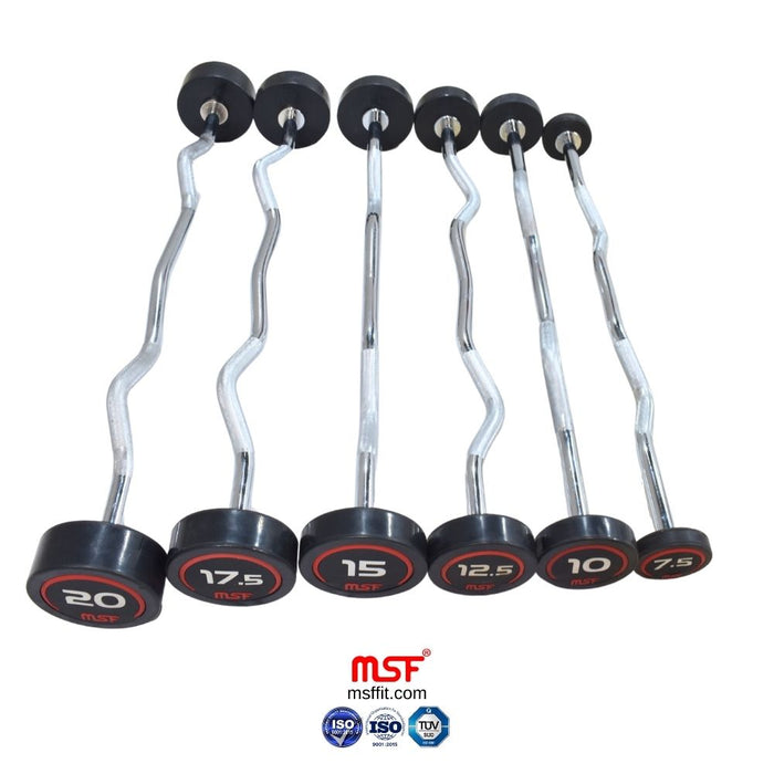 Fix E-Z ( Zig Zag) Barbell TPR Coated.