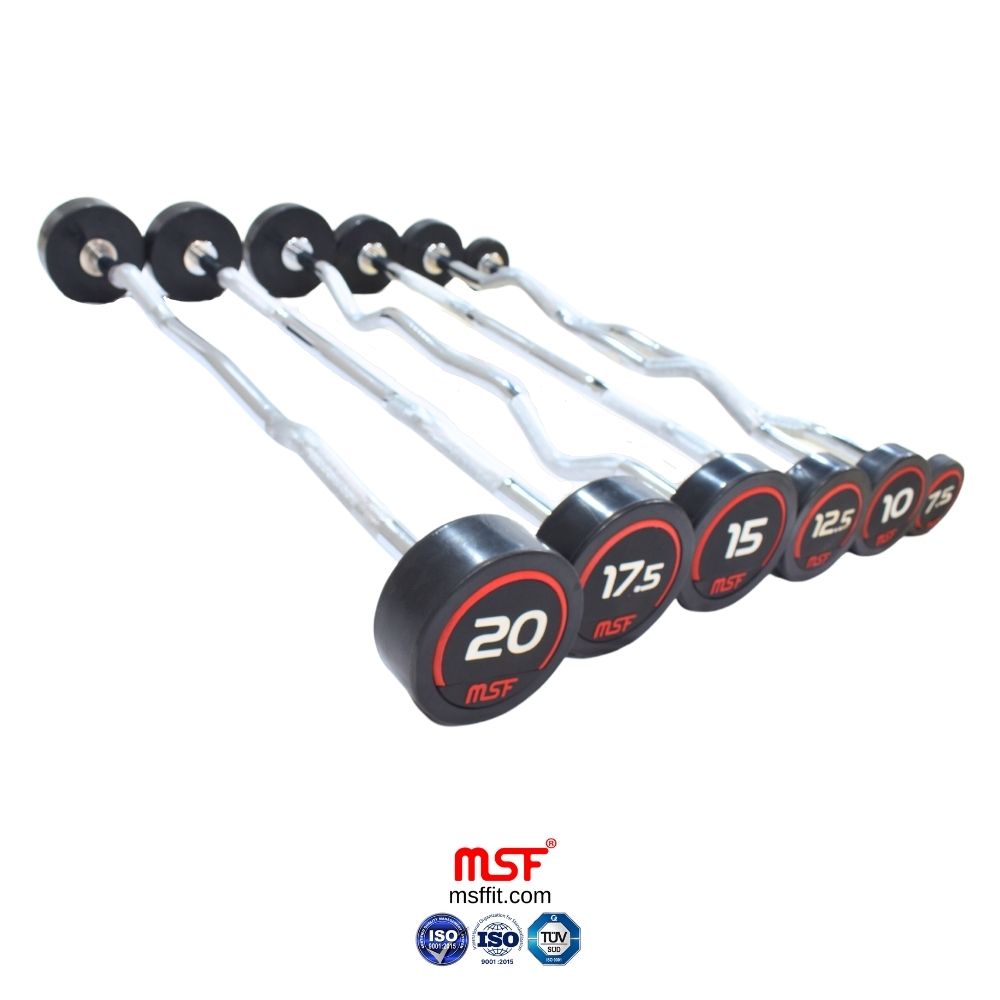 Fix E-Z (Zig Zag) Barbell TPR Coated
