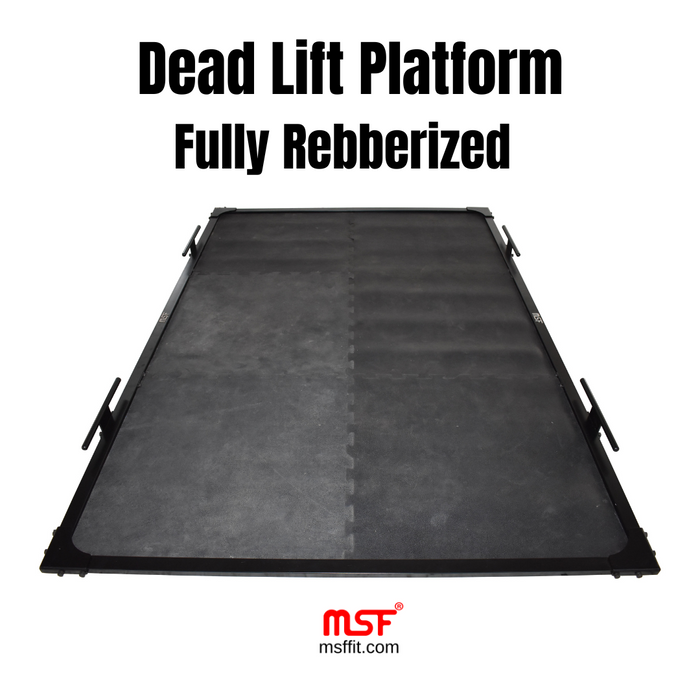 Dead Lift Platform Fully Rubberized