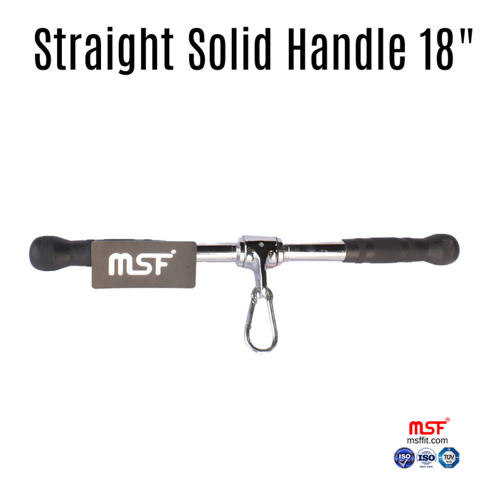 Straight Solid Handle 18"