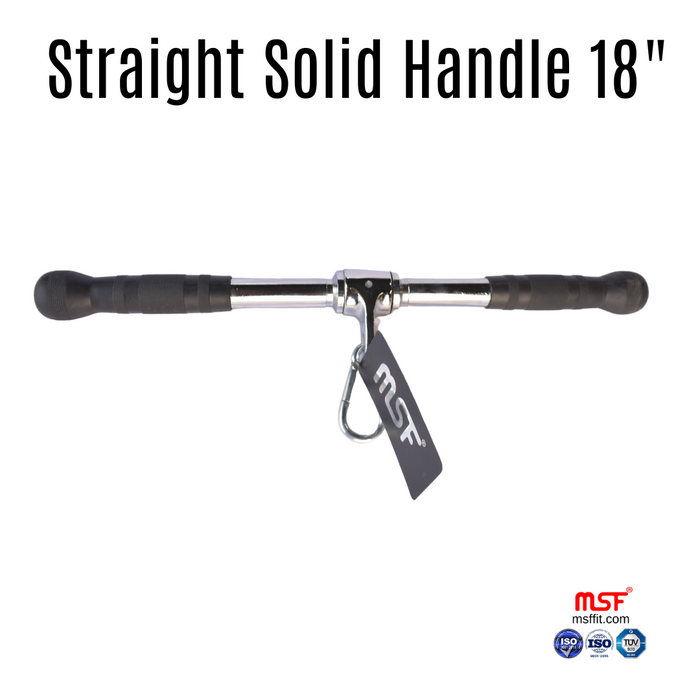 Straight Solid Handle 18"