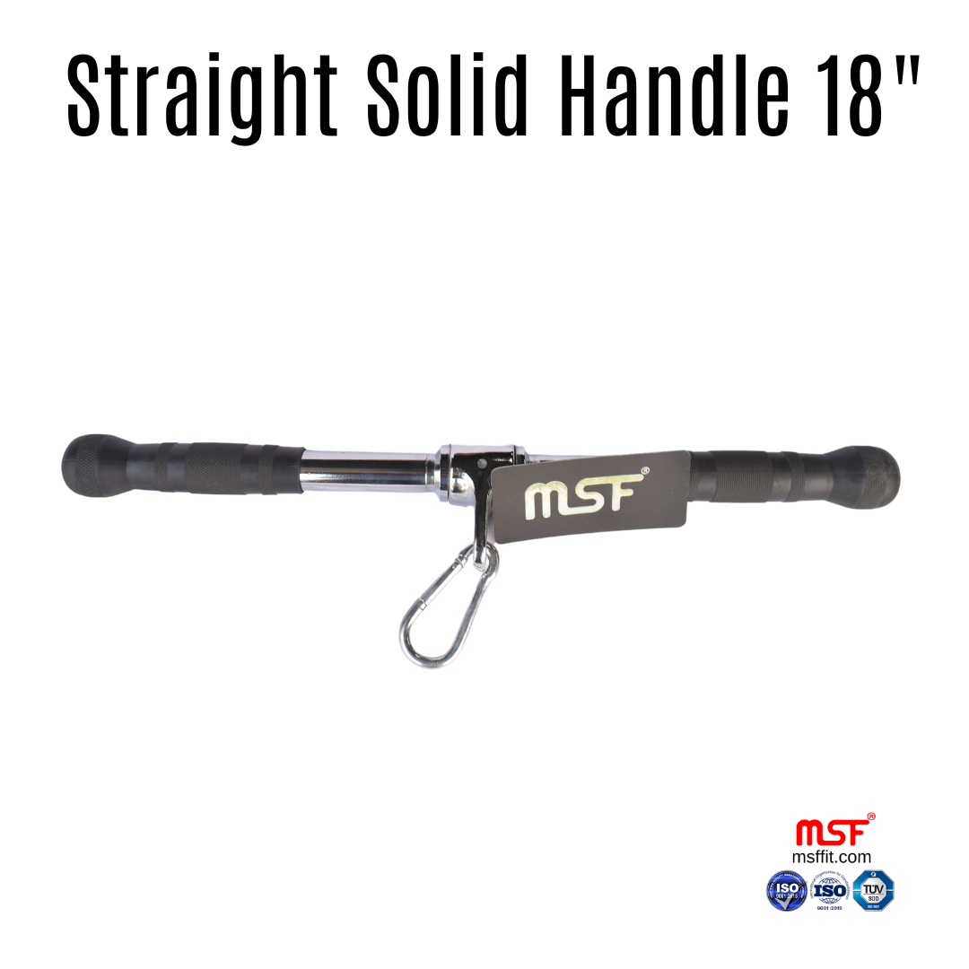 Straight Solid Handle 18"