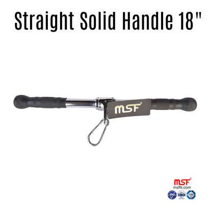 Straight Solid Handle 18"
