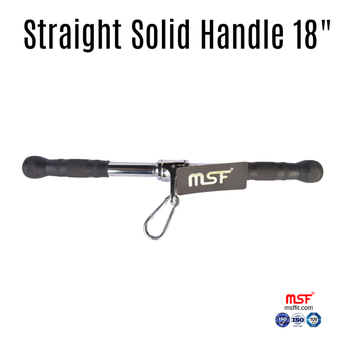 Straight Solid Handle 18"