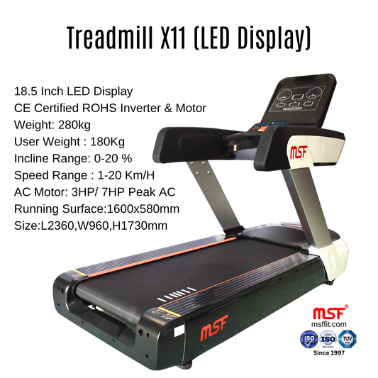 Treadmill X11 LED Display (Commercial)