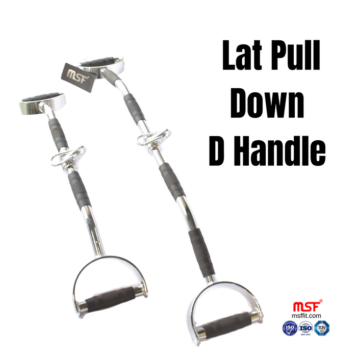 D handle lat pulldown sale