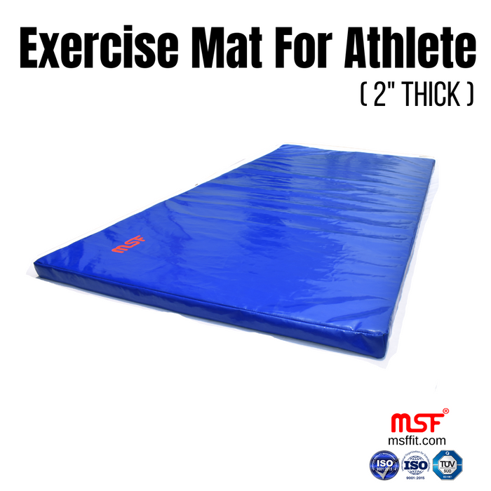 Exercise Mat for Athlete 2 inch Thickness MSFFIT
