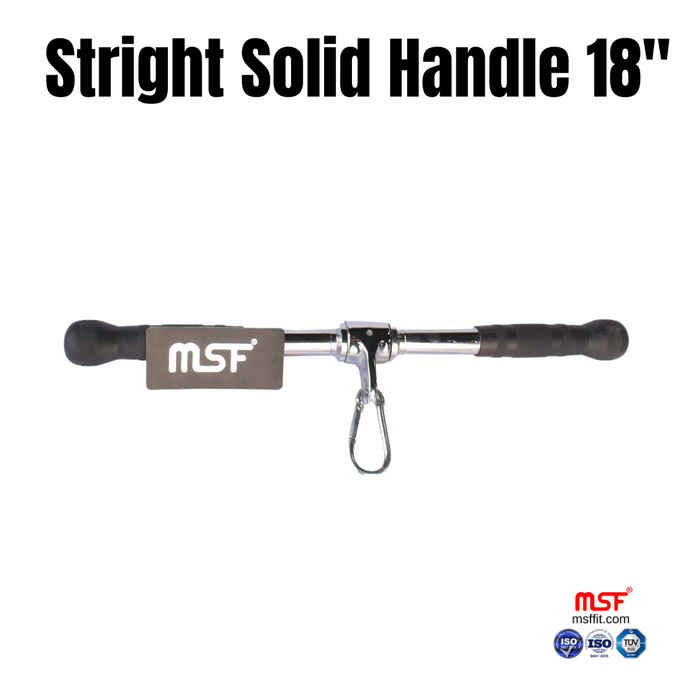 Stright solid Handle 18"