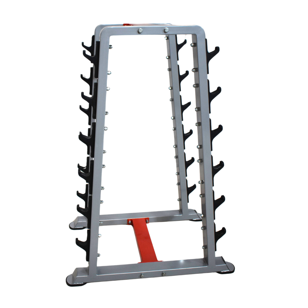 Fixed Barbell Stand with Rubber Molded Hooks