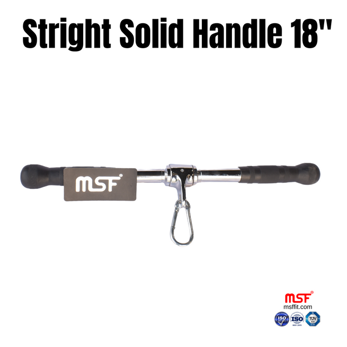 Stright solid Handle 18"