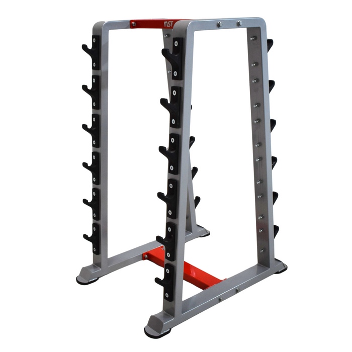 Fixed Barbell Stand with Rubber Molded Hooks