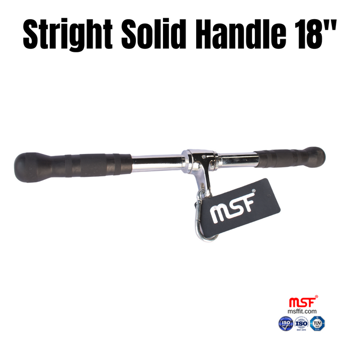 Stright Solid Handle 18"