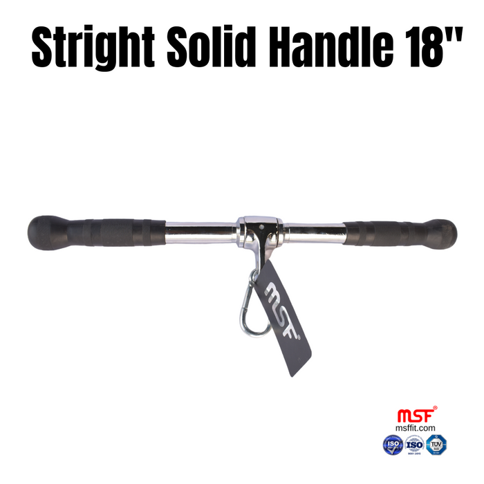 Stright solid Handle 18"