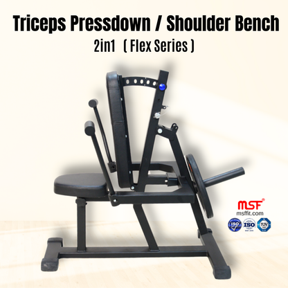 Triceps Pressdown/Shoulder Bench 2 in 1 (Flex Series)