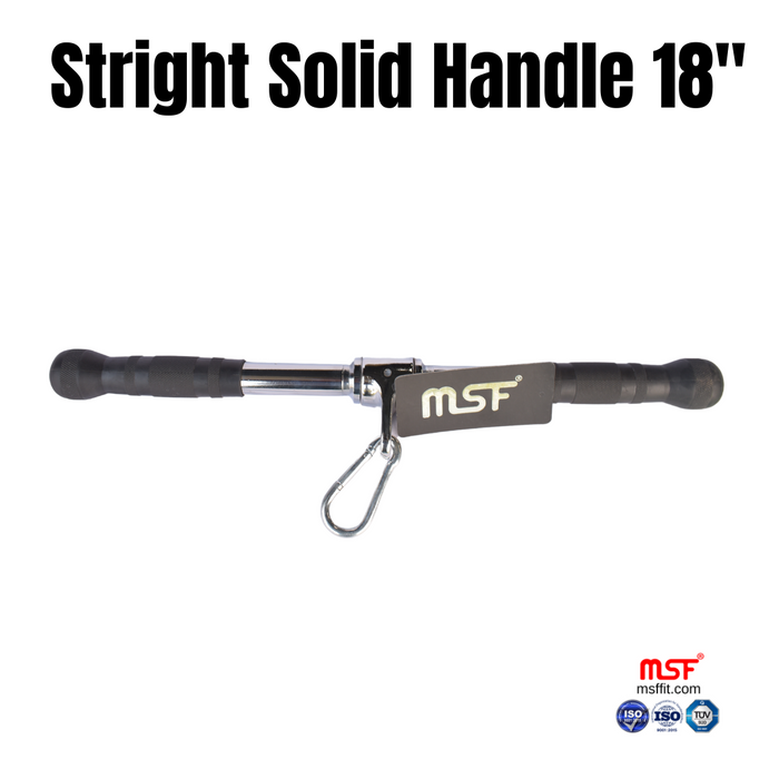 Stright solid Handle 18"