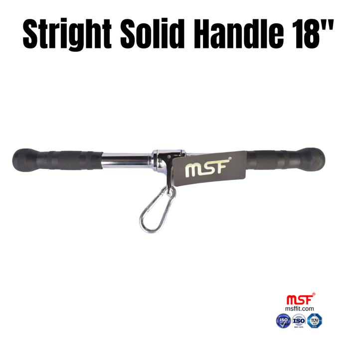 Stright solid Handle 18"