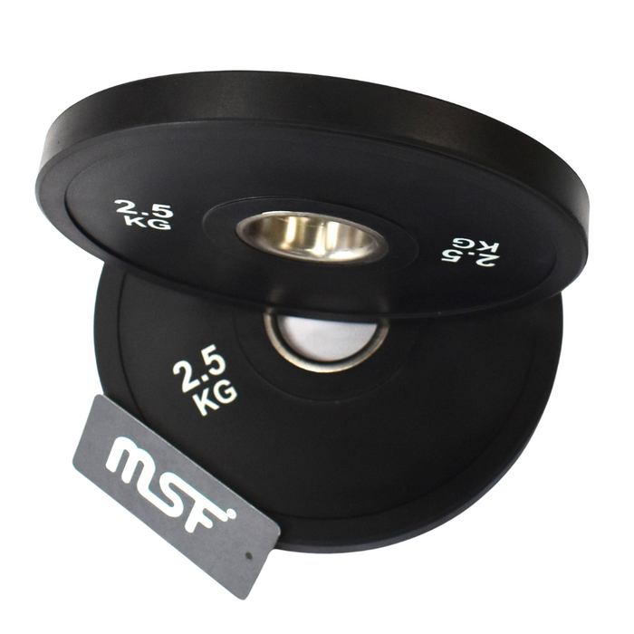 Color Rubber Bumper Plates (SS Ring)