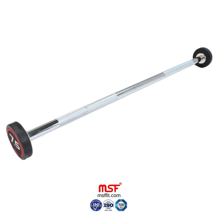 Fix Straight Barbell TPR Coated