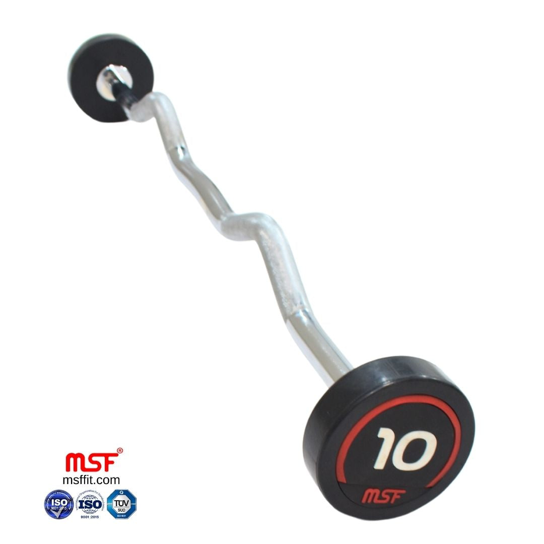 Fix E-Z (Zig Zag) Barbell TPR Coated