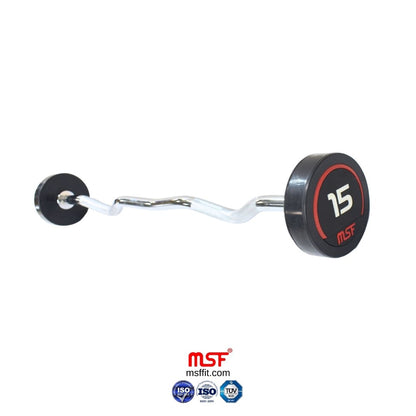 Fix E-Z (Zig Zag) Barbell TPR Coated