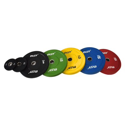 Color Rubber Bumper Plates (SS Ring)