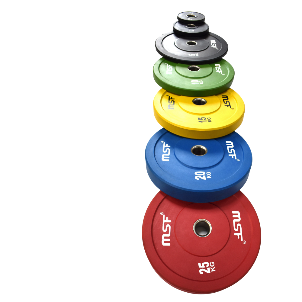 Color Rubber Bumper Plates (SS Ring)