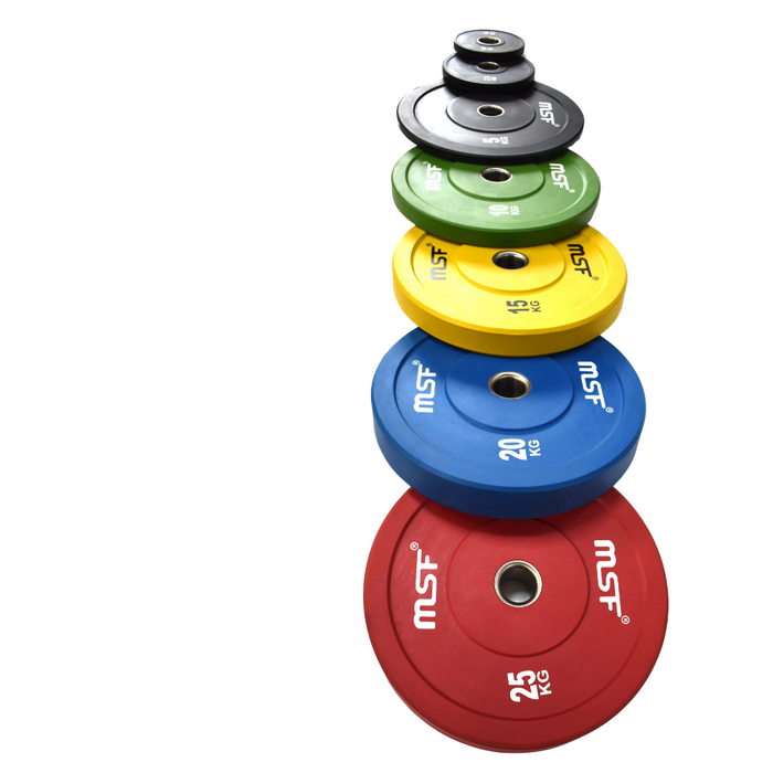 Color Rubber Bumper Plates (SS Ring)