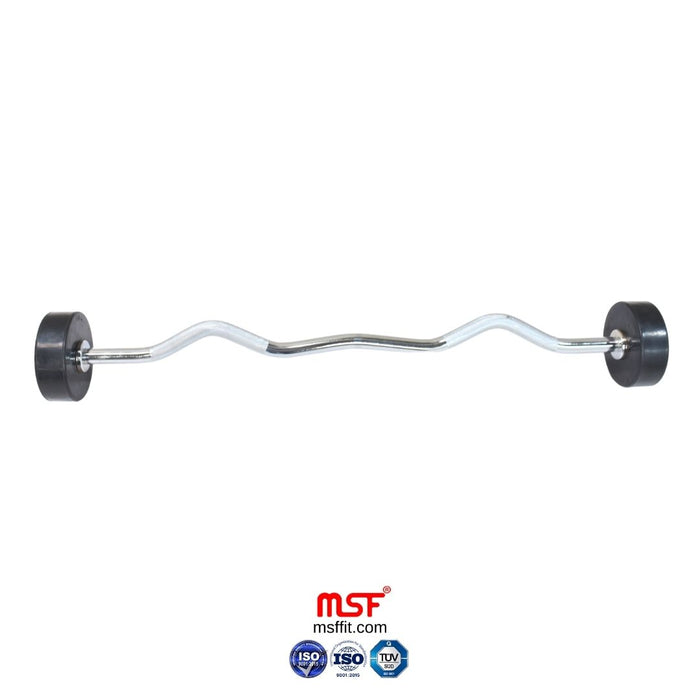 Fix E-Z (Zig Zag) Barbell TPR Coated