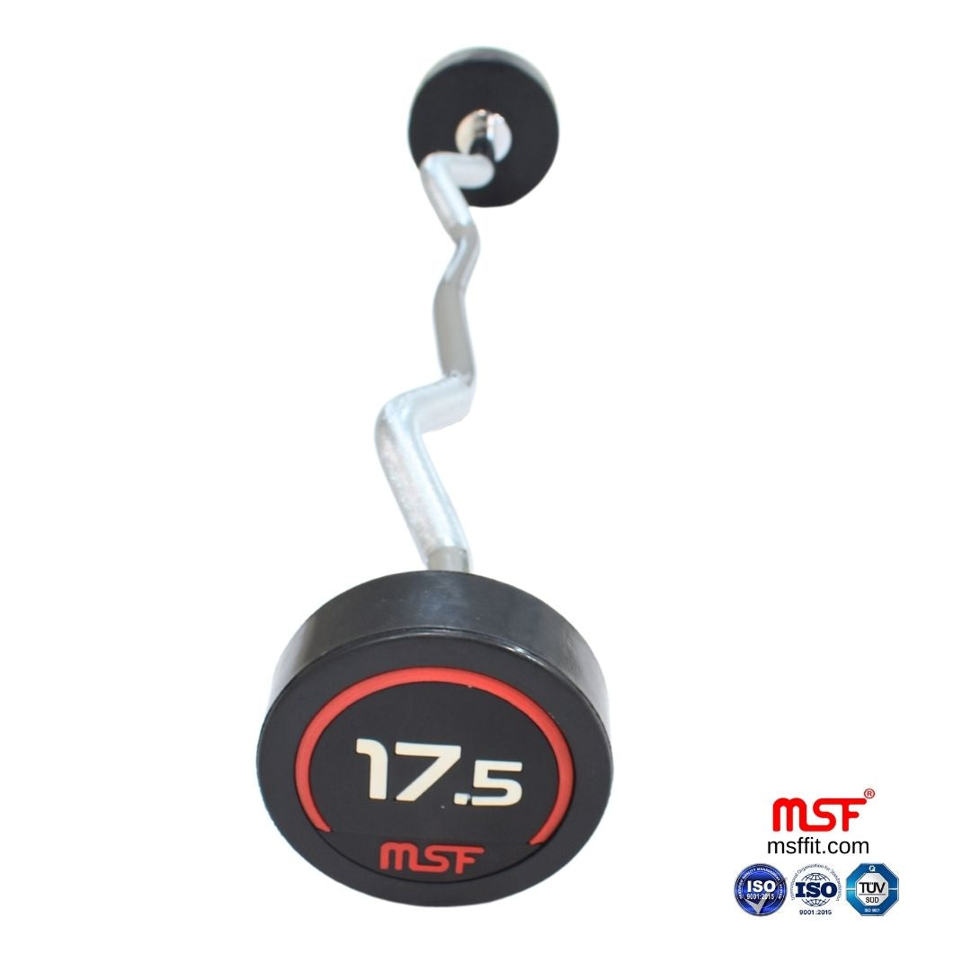 Fix E-Z (Zig Zag) Barbell TPR Coated